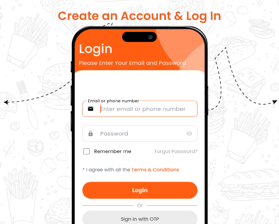 Create an Account & Log In